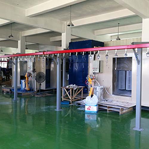 Powder Coating Equipment Factory Modern Manufacturing Excellence